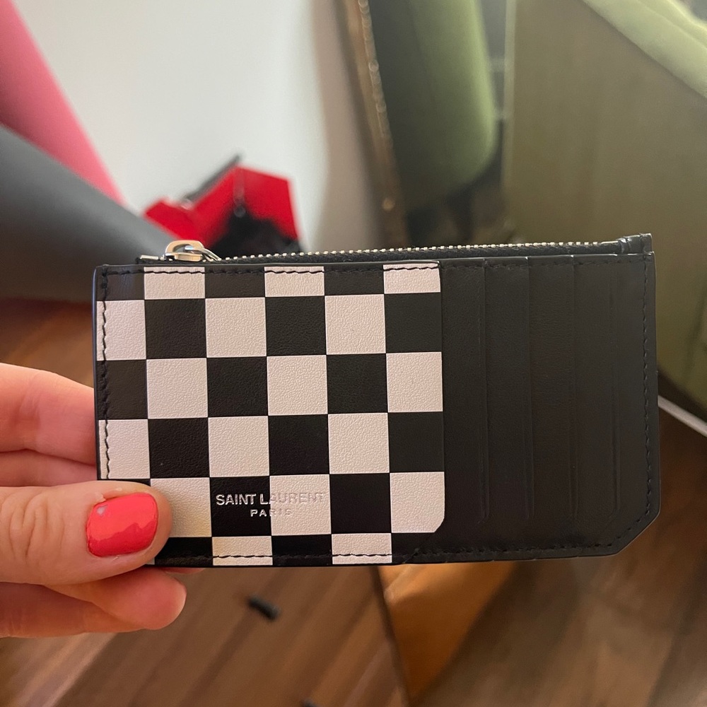 Saint Laurent credit card holder - NEW